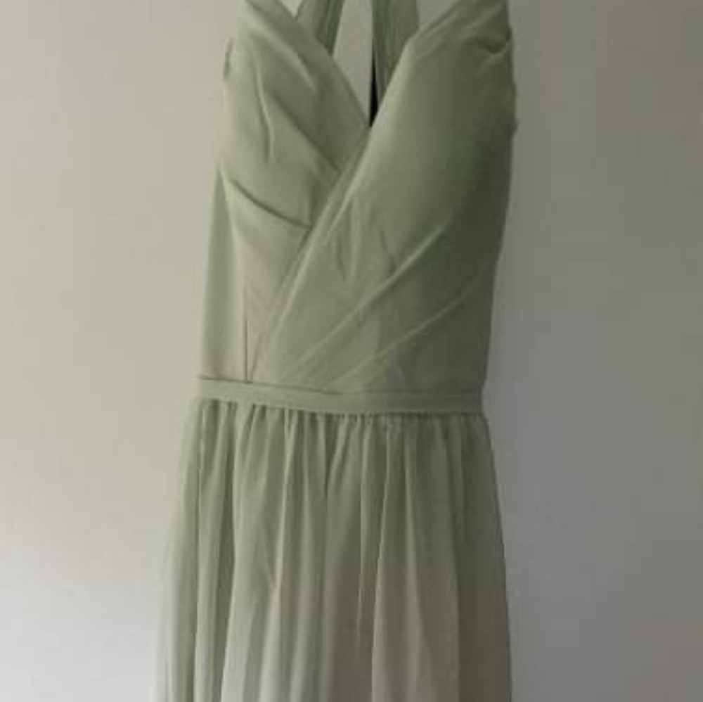 AW, Sage green bridesmaid dress size 6